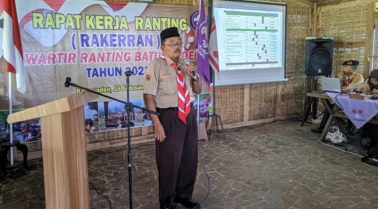 Siapkan Program 2023, Kwarran Baturraden Gelar Rapat Kerja
