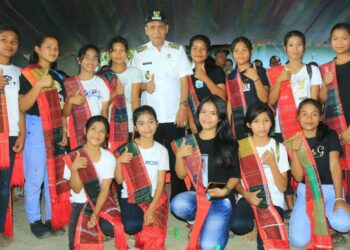 BUNGA DESA HOLBUNG, Wabup Martua Sitanggang: Saya Bersemangat Bertemu dengan Masyarakat