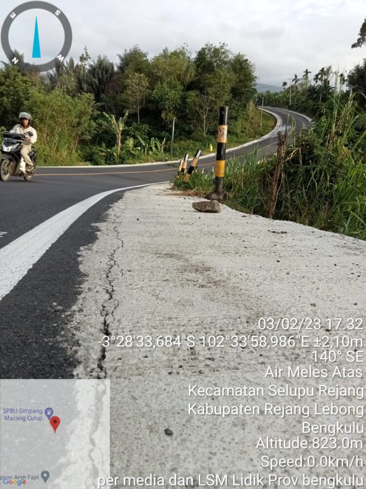 Rp. 81 M Perawatan Jalan Nakau – Bts Sumsel Berpotensi Rugikan Negara, Dikonfirmasi Pejabat Terkait Kemen PUPR (BPJN) Bina Marga Prov Bengkulu, Satpam Menghalangi ?