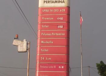 Diduga SPBU 14-283.628 Bekerjasama Dengan Mafia BBM di Kampar – Riau