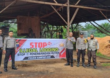 “Police Line” Pemberantasan dan Penindakan Aktivitas Ilegal Logging