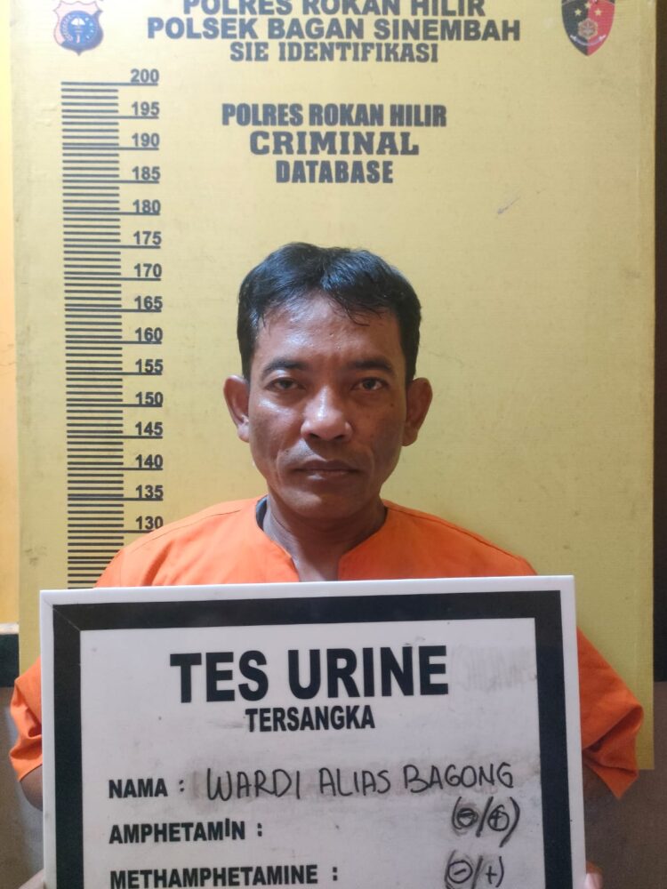 Kapolsek Bagan Sinembah Bekuk Pelaku Tindak Pidana Penganiayaan