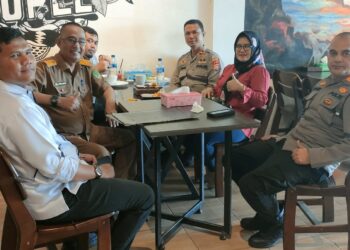 Kapolsek Bagan Sinembah Kordinasi Karhutla Bersama Datuk Penghulu Bagan Sapta Permai