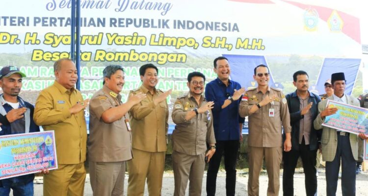 KPT Samosir Pertama di Sumut, langsung Diresmikan Menteri Pertanian RI