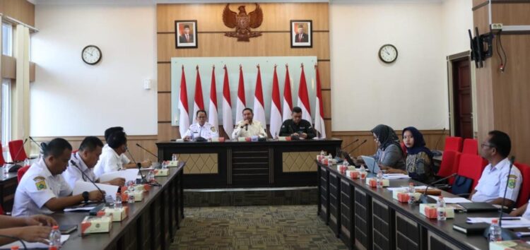 Bupati Pakpak Bharat Pimpin Rapat Finalisasi TP2DD