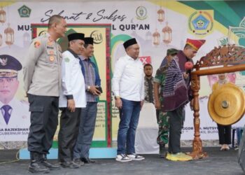 Musa Rajeksah Buka MTQ Kecamatan STTU Jehe