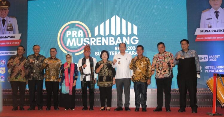 Bupati Samosir Hadiri Acara Desk Pra Musrenbang Zona Dataran Tinggi RKPD Provinsi Sumatera Utara Tahun 2024