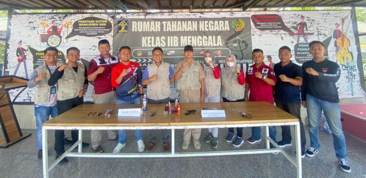 Gelar Razia, Wujudkan Pemasyarakatan Yang Bebas dan Bersih dari Peredaran Narkoba, Pungli dan Peredaran Handphone