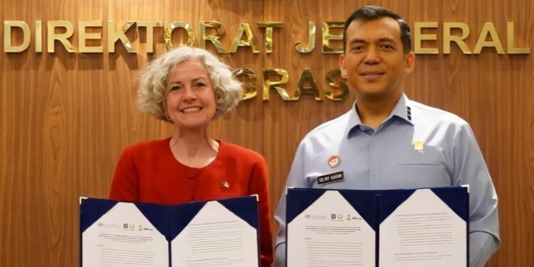 Imigrasi Jalin Kerja Sama dengan Australia di Bidang Keimigrasian