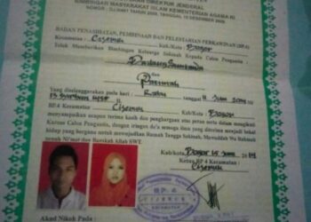 Diduga Nikah Sirih Meninggalkan Suami, Pemerintah Desa Tajurhalang Tutup Mata