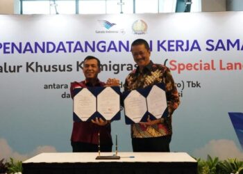 Optimalkan Peningkatan Layanan, Garuda Indonesia Dan Ditjen Imigrasi Resmikan Layanan Jalur Khusus Keimigrasian Untuk Penumpang Garuda