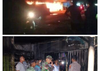 Polsek Sukoharjo Beberkan Penyebab Kebakaran Toko Sembako di Pandansari
