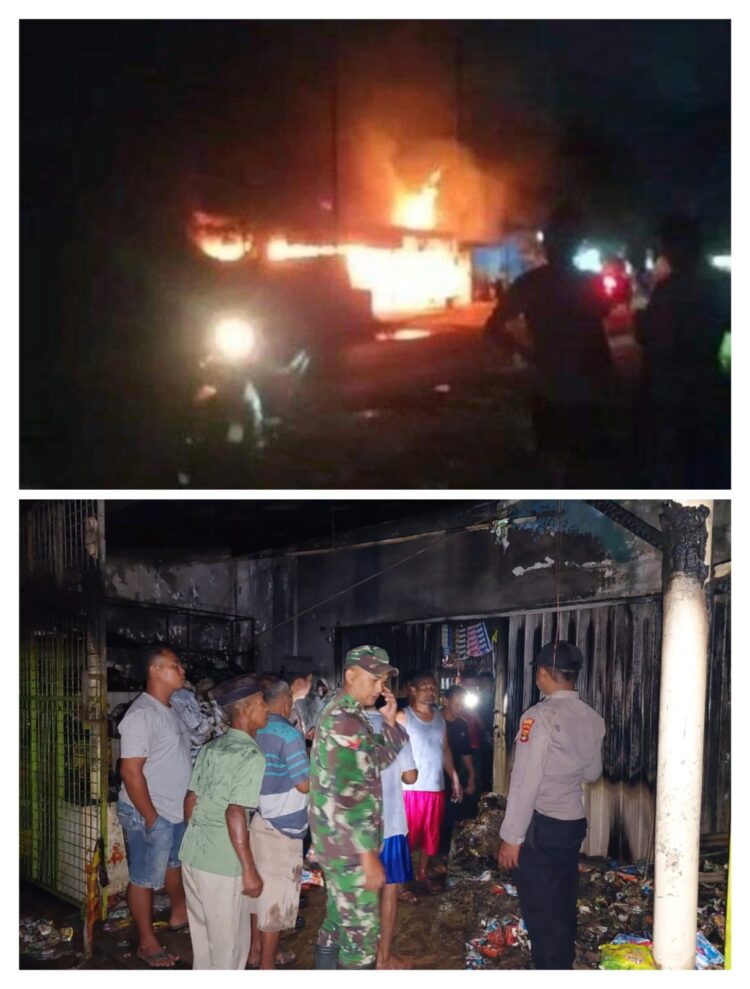 Polsek Sukoharjo Beberkan Penyebab Kebakaran Toko Sembako di Pandansari