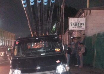 Diduga Belum Ada Izin Dari DinasTerkait, Pemasangan Tiang “ JANGKAU NET “ Perlu Dipertanyakan ?