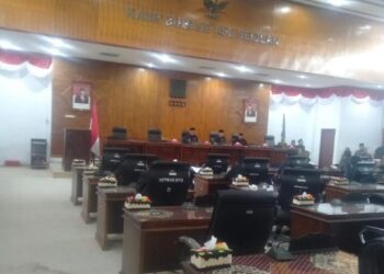 DPRD Kabupaten Kaur Gelar Rapat Paripurna Penyampaian LKPJ Kepala Daerah Tahun 2022