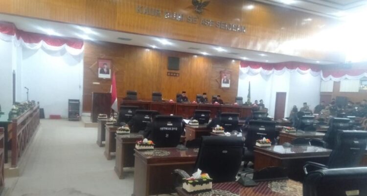 DPRD Kabupaten Kaur Gelar Rapat Paripurna Penyampaian LKPJ Kepala Daerah Tahun 2022
