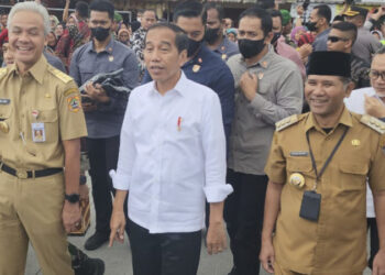 Cek Harga Pedagang Di Cepogo Boyolali, Presiden Jokowi Kunjungi Pasar Tradisional Wilayah Gunung Merapi