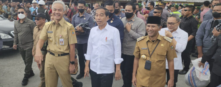 Cek Harga Pedagang Di Cepogo Boyolali, Presiden Jokowi Kunjungi Pasar Tradisional Wilayah Gunung Merapi