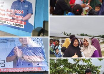 Berbagi Takzil dari Tokoh Pemuda Bacaleg Demokrat Benny Hasudungan Nababan