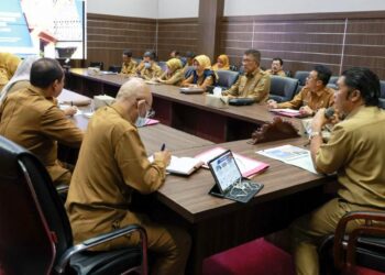 Pj Gubernur Banten Al Muktabar Pimpin Rapat Terbatas Persiapan Mudik Lebaran Tahun 2023