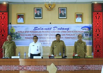Bupati Samosir Buka Secara Resmi Pembinaan Penyelenggaraan dan Penilaian SPIP Terintegrasi