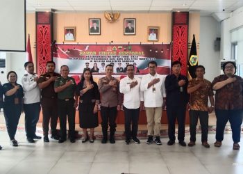 Forkopimda Gelar Rapat Lintas Sektoral Kesiapan Operasi Ketupat Toba 2023.