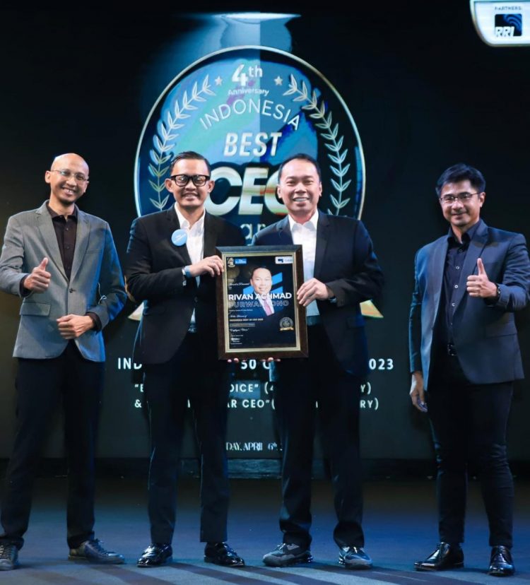 Rivan A. Purwantono Masuk Jajaran CEO Terbaik 2023 Versi The Iconomics