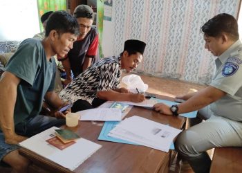 Jasa Raharja Menyerahkan Santunan Korban Laka Lantas Di Jalan Tol Solo – Semarang Km 487 Kab. Boyolali Jawa Tengah