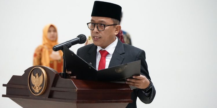 Integritas dan Kompetensi Tinggi, Dua Hal yang Ditekankan kepada 107 PNS dan 44 Pejabat Fungsional yang Baru Dilantik