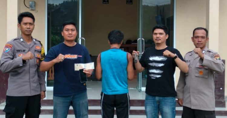 Tersangka Pencuri HP dan Senapan Angin Ditangkap Polsek Limau
