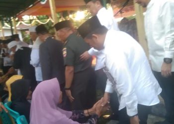 Bupati Padang Lawas Utara Bersama Rombongan Adakan Safari Ramadan 1444 H Sekaligus Bagikan Zakat Bersumber Dari Gaji ASN