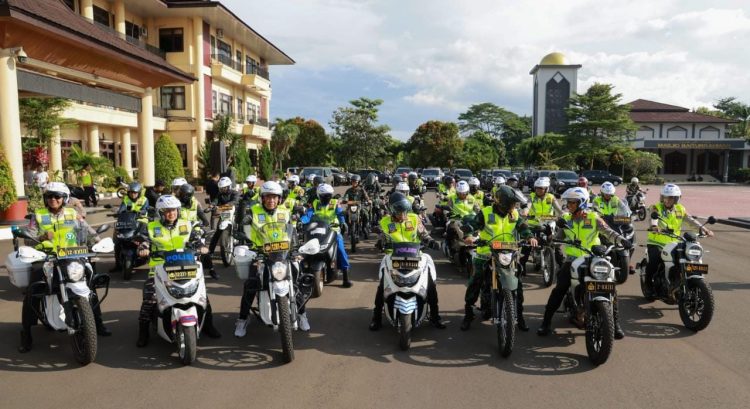 Al Muktabar Bersama Forkopimda Lakukan Patroli Jalur Mudik Menggunakan Sepeda Motor