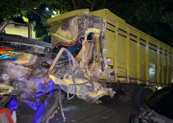 Insiden Kecelakaan Maut di Pringsewu Tewaskan Dua Penumpang Truk