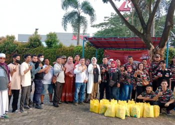 PAC Gerindra, PAC Satria Gerindra Kecamatan Cileungsi, bersama Lintas Ormas adakan Kegiatan Santunan Anak Yatim, Berbagi Takjil dan Bukber