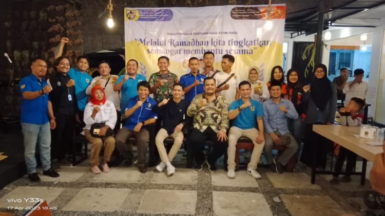DP KNPI Kec.Cileungsi Kolaborasi dengan PAC Satria Gerindra Cileungsi dan PP Cileungsi Kidul Gelar Kegiatan Santunan Anak Yatim/Piatu dan Bukber