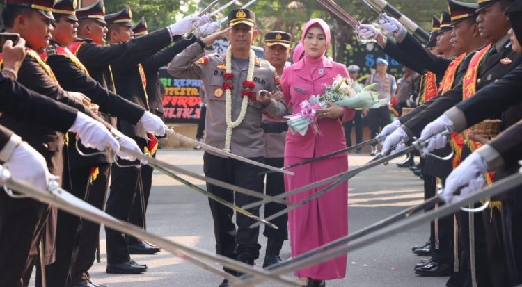 Pisah Sambut Kapolres Serdang Bedagai Berlangsung Khikmad