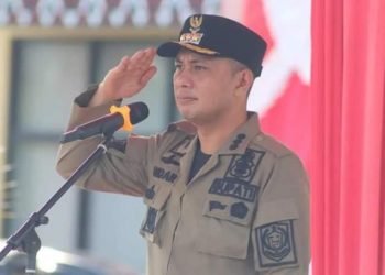 Bupati Paluta Pimpin Apel Gelar Operasi Kepolisian Terpusat “Ketupat Toba 2023”