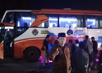 IKM Pulang Basamo, 3100 Orang Diberangkatkan Dari Jabodetabek Ke Solok – Sumatera Barat Gunakan BUS