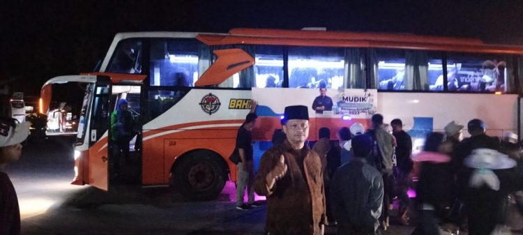 IKM Pulang Basamo, 3100 Orang Diberangkatkan Dari Jabodetabek Ke Solok – Sumatera Barat Gunakan BUS
