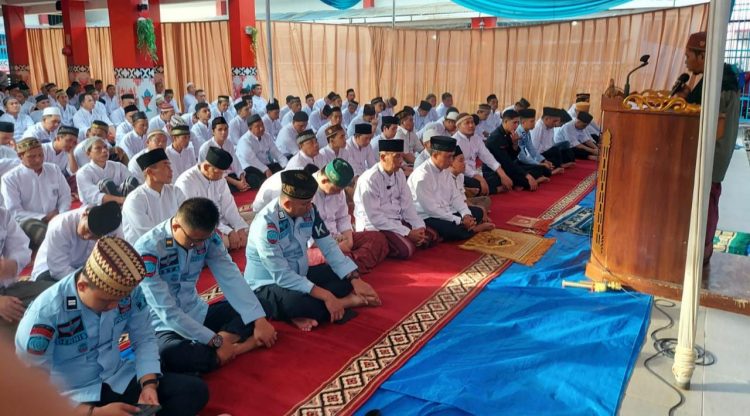 158 Narapidana Terima Remisi, Rutan Kota Agung Diserbu Pengunjung