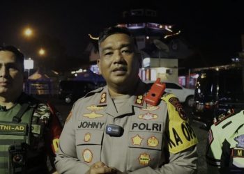 Kapolres Purbalingga Bersama Dandim Patroli Sepeda Motor, Pantau Langsung Malam Takbiran
