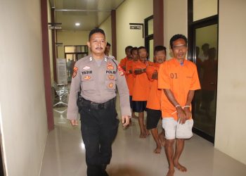 Lebaran Malah Bermain Judi, Lima Warga Pringsewu Diatngkap Polisi