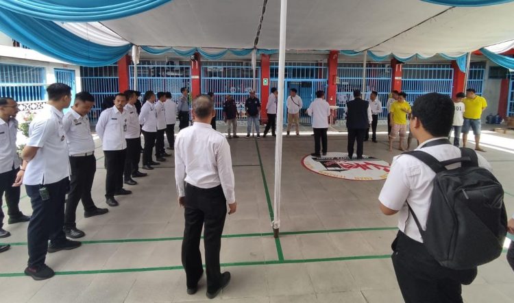 Kakanwil Pimpin Random Sampling Test Urine WBP dan Petugas, Tegaskan Rutan Kota Agung Bebas Narkoba!