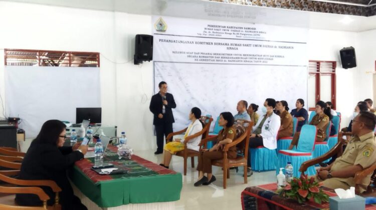 RSUD dr. Hadrianus Sinaga Raih Akreditasi Paripurna