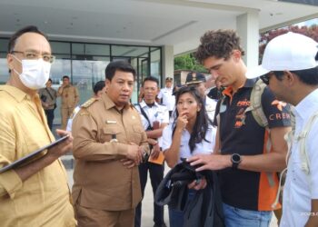 Bupati Samosir Lakukan Survey Lokasi Event AQUABIKE World Championship bersama Deputi Parekraf Kemenkomarves di Pelabuhan Ambarita