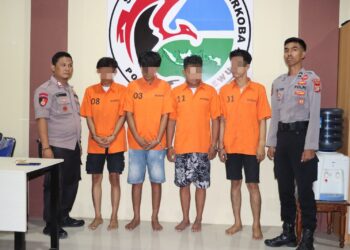 Satnarkoba Polres Pringsewu Kembali Amankan Empat Pelaku Penyalahguna Narkotika