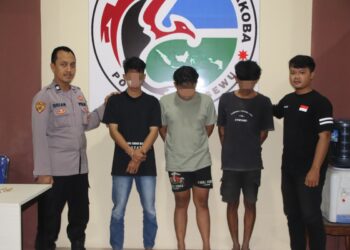 Satnarkoba Polres Pringsewu Amankan Tiga Pemuda Karena Tembakau Gorila
