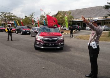 Polres Pringsewu Amankan Pendaftaran Bacaleg DPRD Kabupaten Pringsewu
