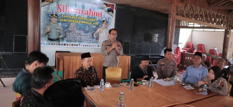 Kapolres Purbalingga Silaturahmi dengan Lintas Komunitas