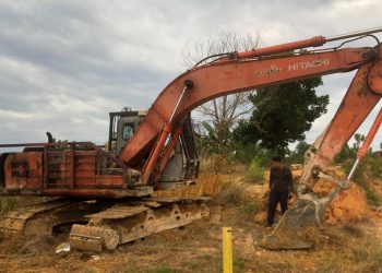 Direskrimsus Polda Riau Tangkap Dugaan Pertambangan Galian Tanah Timbun Ilegal